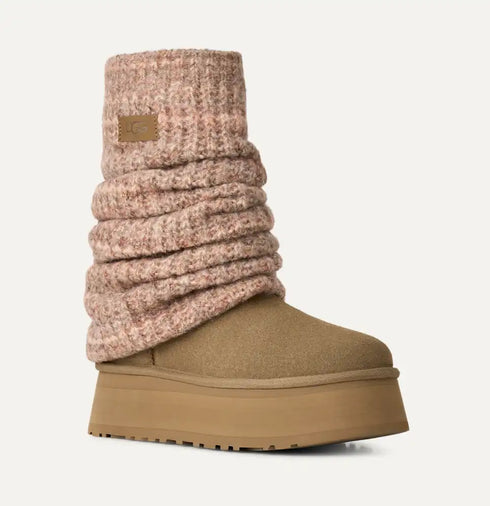 UGG Classic Mini Dipper Legwarmer Womens Boots