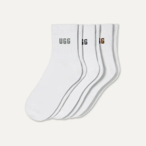 UGG Quinlin Logo Quarter 3 Pack Womens Accessories