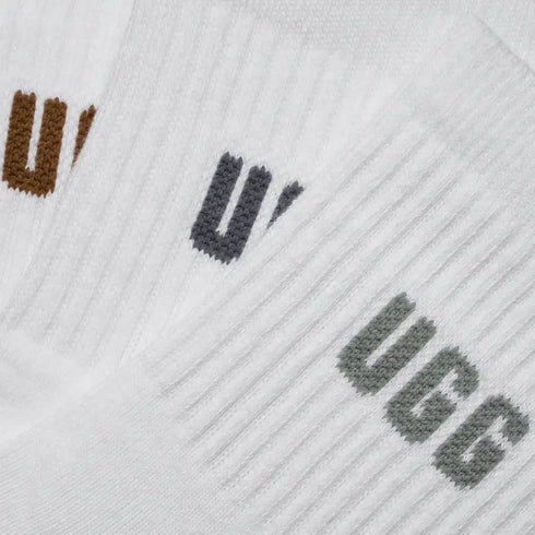 UGG Quinlin Logo Quarter 3 Pack Womens Accessories