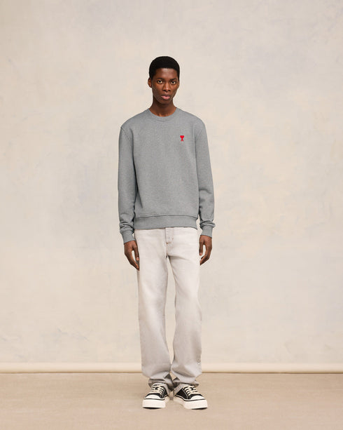 AMI PARIS Small Red Ami De Coeur Sweatshirt Unisex Apparel