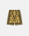 VERSACE Barocco Silk Shorts Mens Apparel