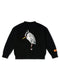 HERON PRESTON Heron Bird Knit Crewneck Mens Apparel