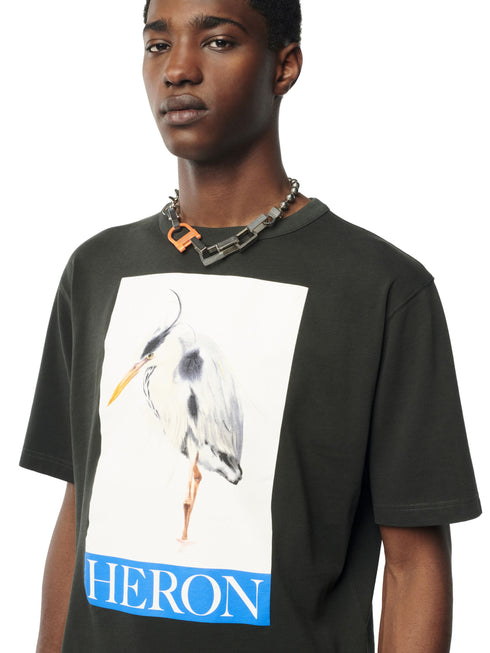 HERON PRESTON Heron Bird Painted S/s Tee Mens Apparel