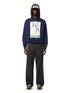 HERON PRESTON Heron Bird Painted Hoodie Mens Apparel
