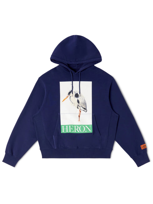 HERON PRESTON Heron Bird Painted Hoodie Mens Apparel