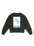 HERON PRESTON Heron Bird Painted Crewneck Mens Apparel
