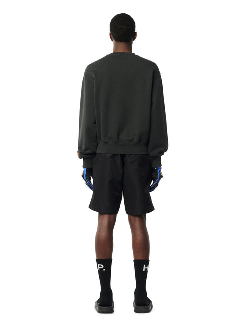 HERON PRESTON Heron Bird Painted Crewneck Mens Apparel