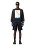 HERON PRESTON Heron Bird Painted Crewneck Mens Apparel