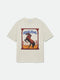 RHUDE Cadre Tee Vtg White Mens Apparel