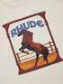 RHUDE Cadre Tee Vtg White Mens Apparel