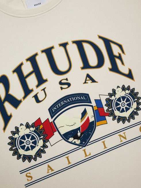 RHUDE Usa Sialing Icon Tee Men's Apparel