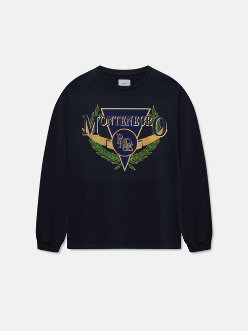 RHUDE Montenegro Regatta L/s Tee Men's Apparel