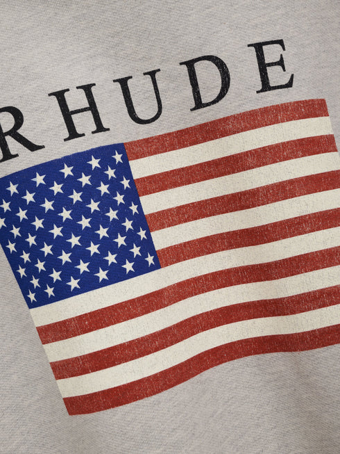 RHUDE Usa Flag Crewneck Men's Apparel