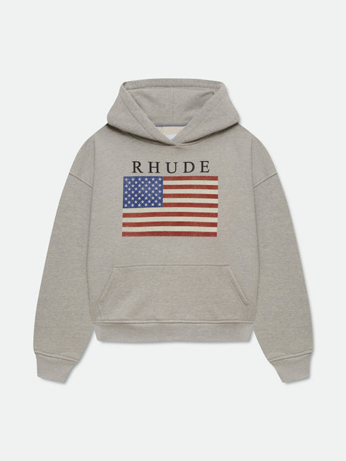 RHUDE Usa Flag Hoodie Men's Apparel
