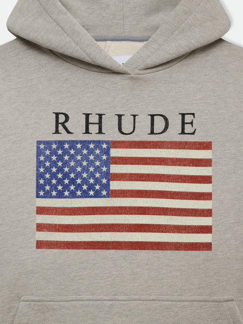 RHUDE Usa Flag Hoodie Men's Apparel