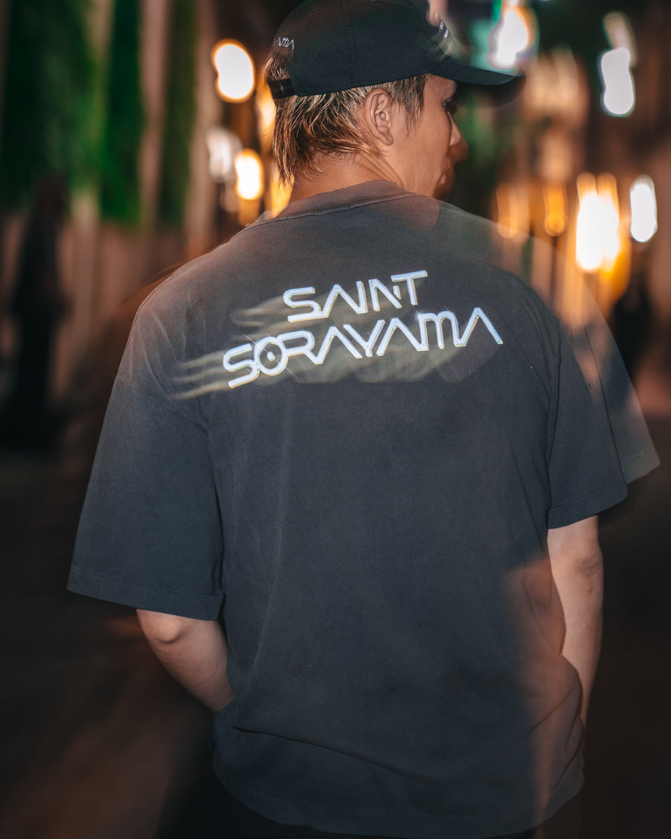 SAINT Mxxxxxx × 空山基 SRYM_SS TEE/MASK XL Buy Saint Mxxxxxx men mask srym short sleeve tee for $590