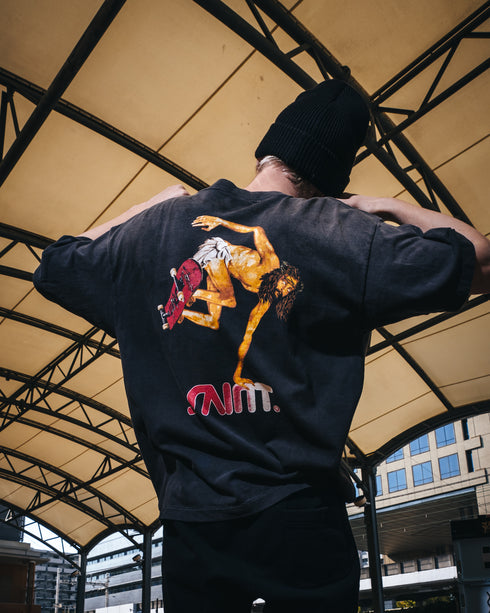 SAINT MXXXXXX S/S Tee Skate Men's Apparel