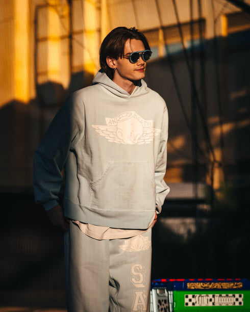 SAINT MXXXXXX Baby Michael Hoodie Men's Apparel