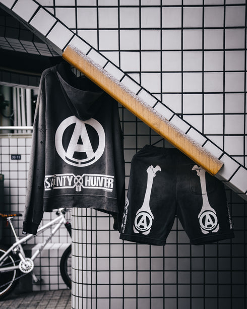 SAINT MXXXXXX Bounty Hunter Cut Sew Shorts Men's Apparel