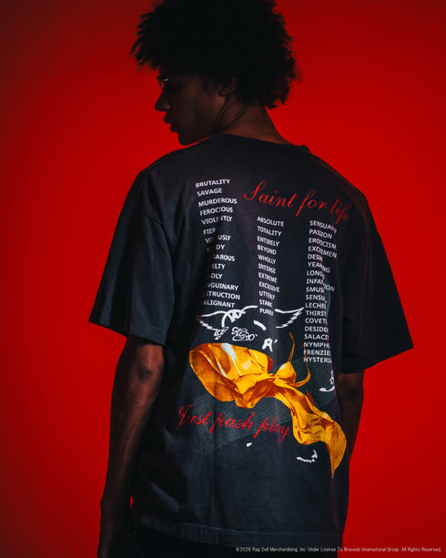 SAINT MXXXXXX Aerosmith Ss Tee Men's Apparel