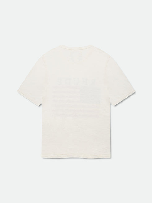 RHUDE Usa Flag Slub Tee Men's Apparel