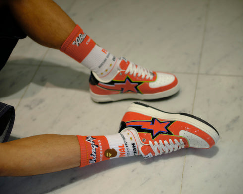 SAINT MXXXXXX X Bape Fainal Socks Accessories