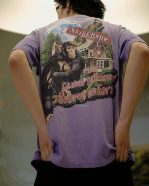 SAINT MXXXXXX X Bape House Ss Tee Men's Apparel