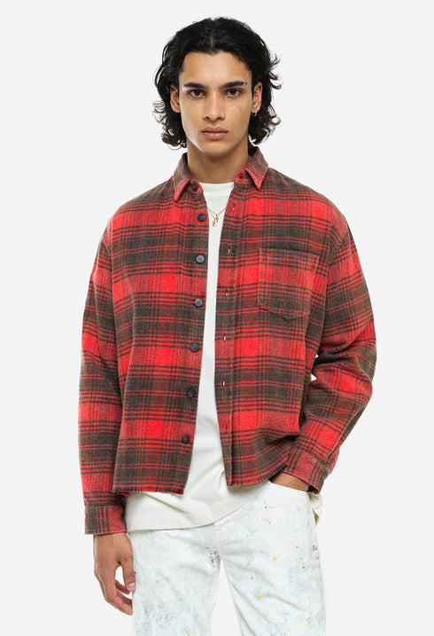 JOHN ELLIOTT Hemi Oversized Shirt Mens Apparel