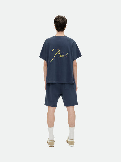 RHUDE Classique Raglan Tee Mens Apparel
