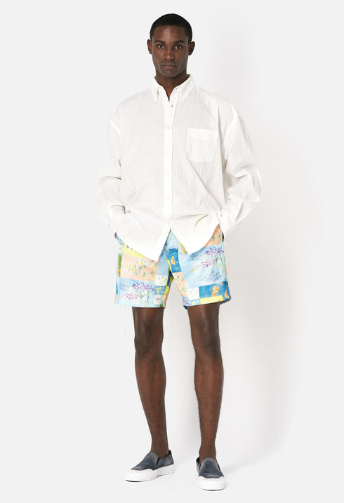 JHON ELLIOTT Practice Shorts Super Bloom Mens Apparel