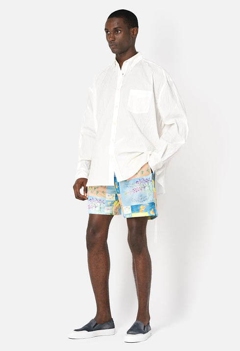 JHON ELLIOTT Practice Shorts Super Bloom Mens Apparel