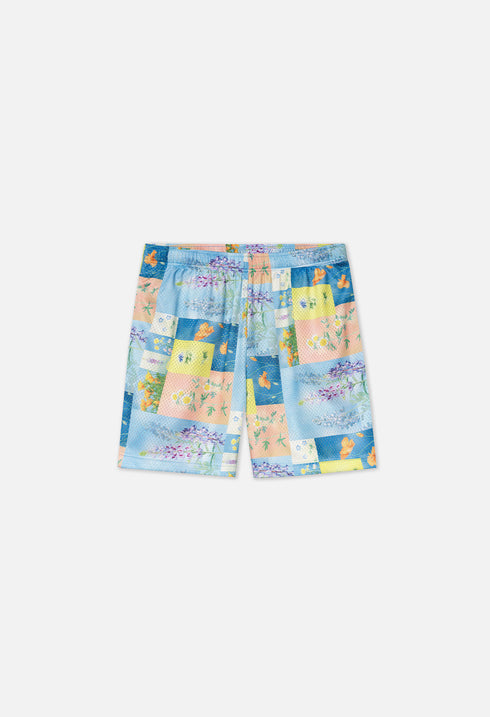 JHON ELLIOTT Practice Shorts Super Bloom Mens Apparel