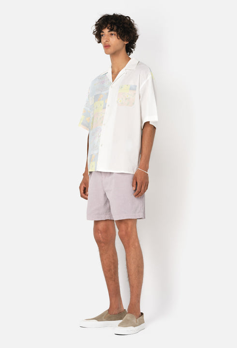 JOHN ELLIOTT Camp Shirt Super Bloom Mens Apparel