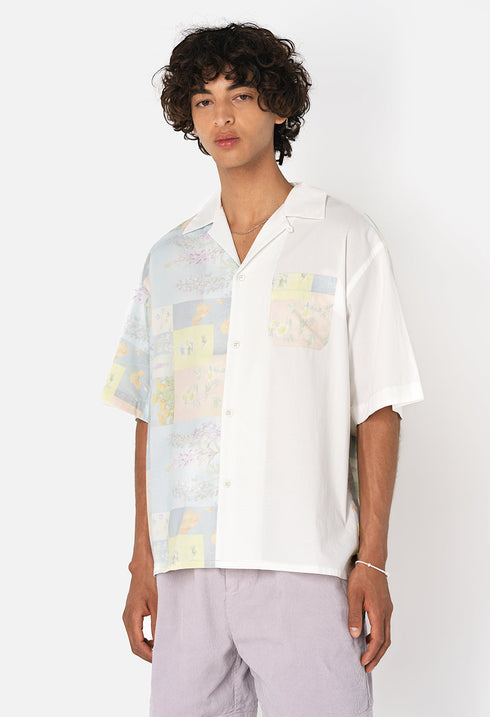 JOHN ELLIOTT Camp Shirt Super Bloom Mens Apparel