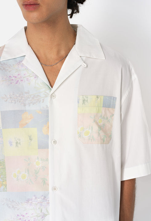 JOHN ELLIOTT Camp Shirt Super Bloom Mens Apparel