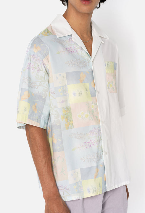 JOHN ELLIOTT Camp Shirt Super Bloom Mens Apparel