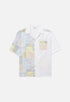 JOHN ELLIOTT Camp Shirt Super Bloom Mens Apparel