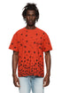 PURPLE BRAND Scatter Monogram High Risk Red T-Shirt Mens Apparel