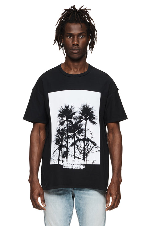 PURPLE BRAND Palms T-Shirt Mens Apparel