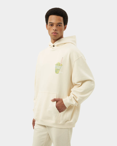 FILLING PIECES Hoodie Ice Vendor Antique White Mens Apparel