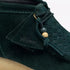 CLARKS Wallabee Boot Forest Green Weave Men's Boots