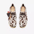 CLARKS Wallabee Brown Cow Print Men's Apparel