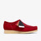 CLARKS Wallabee Red Interest Men's Sneakers