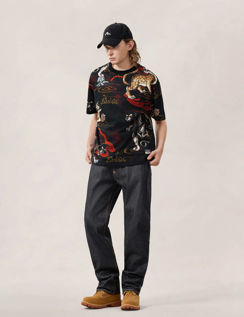EVISU Multi Pocket Seagull Regular Denim Jeans Men’s Apparel