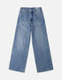 EVISU Light Pink Washed Daicock Straight Pants Women’s Apparel