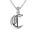 AG ROCK Initial Pendant