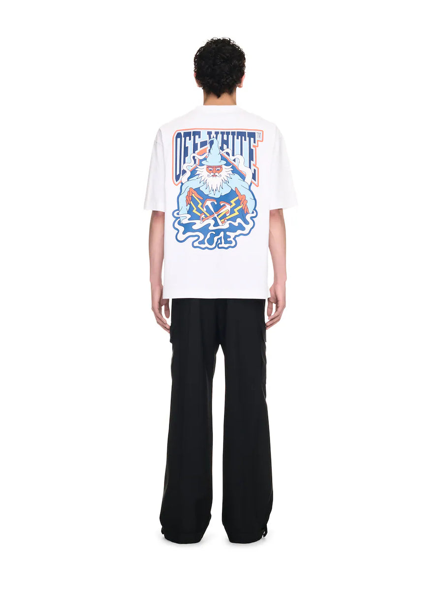 Off-White White Wizard Skate Tee – Bold Men's Streetwear