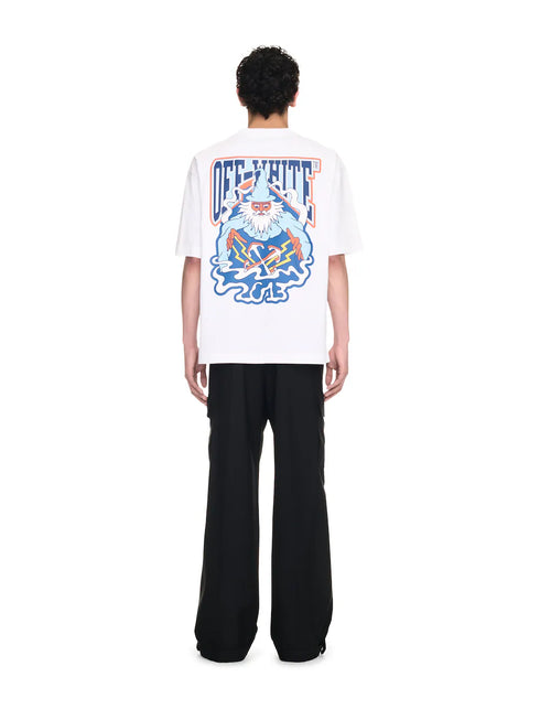 Off-White White Wizard Skate S/S Tee Men’s Apparel