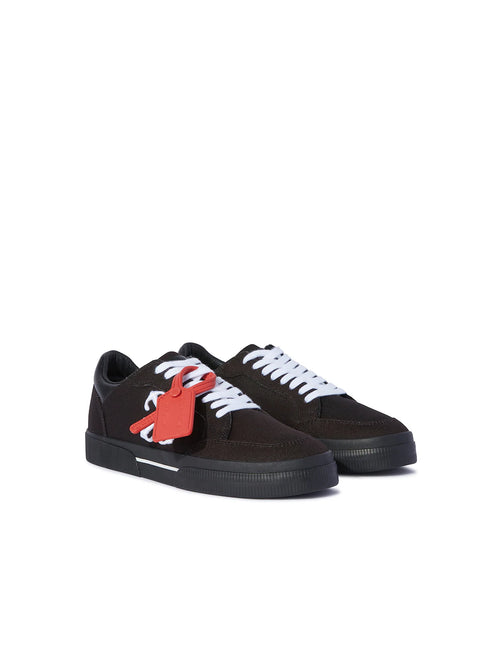 Off-White Canvas Vulcanized Men’s Sneakers