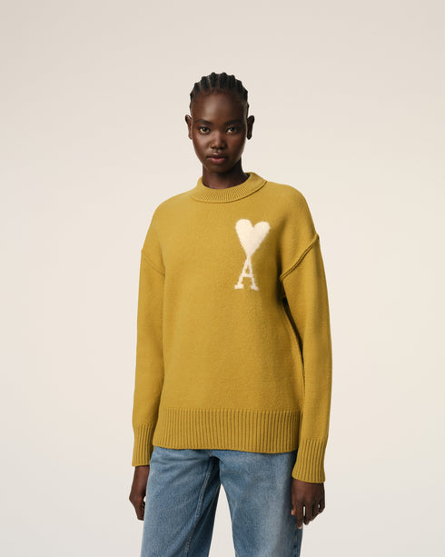 AMI PARIS Wool Ami de Coeur Sweater Unisex Apparel